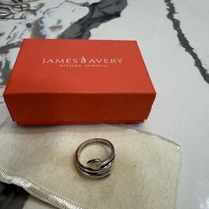 James Avery Arrow and Heart Ring In Sterling Silver Ring
